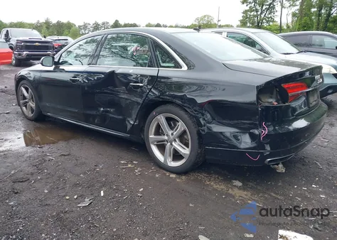 2018 Audi A8 L 3.0T from USA, damaged, VIN WAU44AFD1JN000676